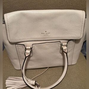 Kate Spade Light Pink Pebbled Leather Handbag